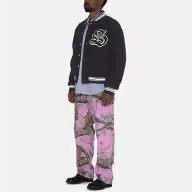 Stussy FW22 Casentino Wool Varsity Jacket