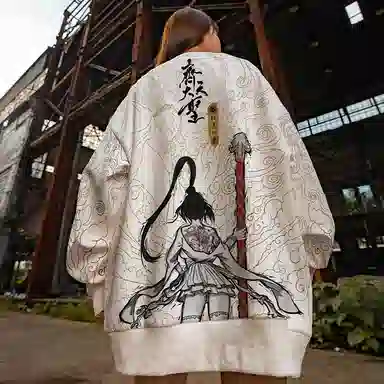 木村三社 数码印花卫衣 男女同款