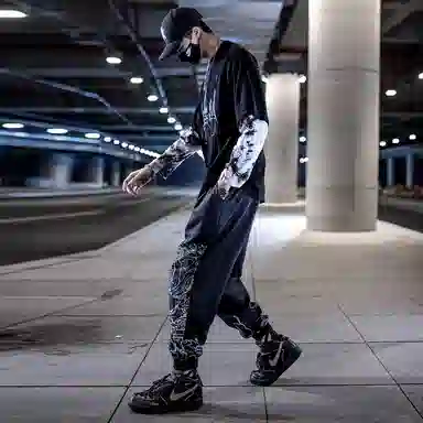 Kimura Sansha Hannya Jogger Pants Black