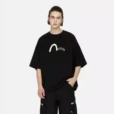 EVISU Logo Print T-Shirt