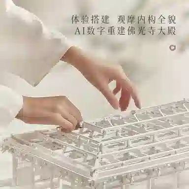 羊很大 梁柱间佛光寺 东大殿 榫卯积木