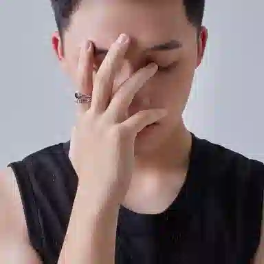 L’Estate Felice LF Black Eye Ring S925 Silver