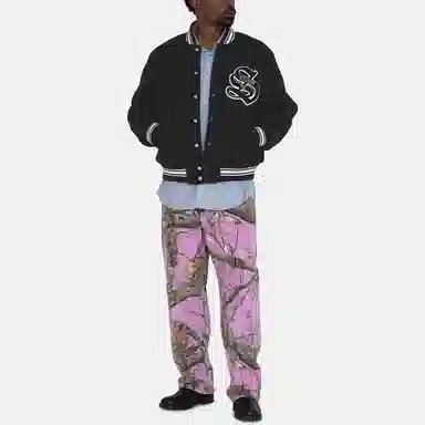 Stussy FW22 Casentino Wool Varsity Jacket