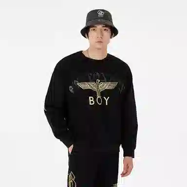 Boy London SS23 Logo Crewneck Black