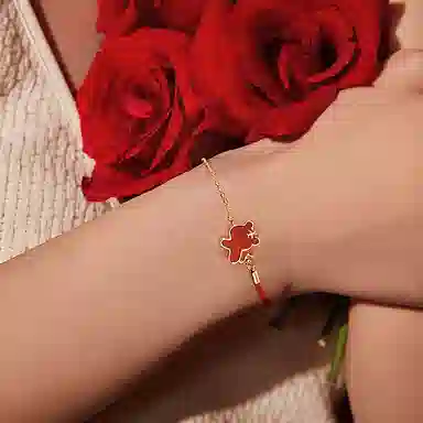 Fanci Red String Tiger Bracelet