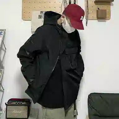 VIP Techwear Jacket Black