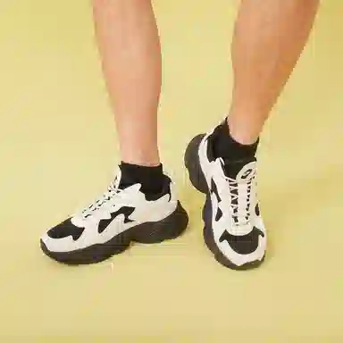 Lotto Retro Dad Sneakers Beige Black