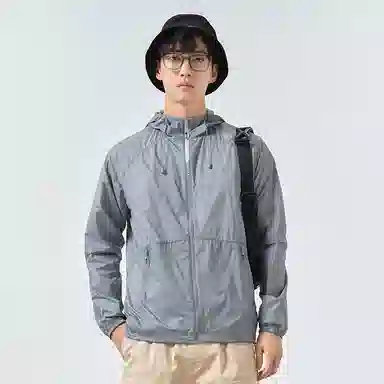 探路者 纯色防紫外线户外防晒服 男款
