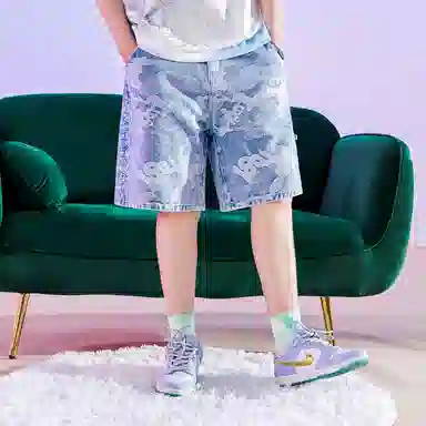 LAMLICKA Denim Shorts