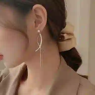 Westisland S925 Silver Cross Earrings