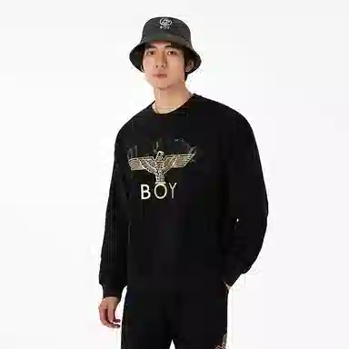 Boy London SS23 Logo Crewneck Black