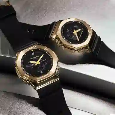 CASIO G-SHOCK GM-2100G-1A9PR+GM-S2100GB-1APR