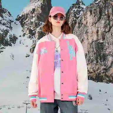 LAMLICKA Varsity Jacket