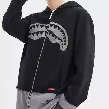 Sprayground Shark Mouth Print Hoodie