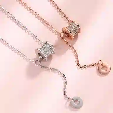 饰伴 小蛮腰 轻奢小众设计高级感 项链 女款