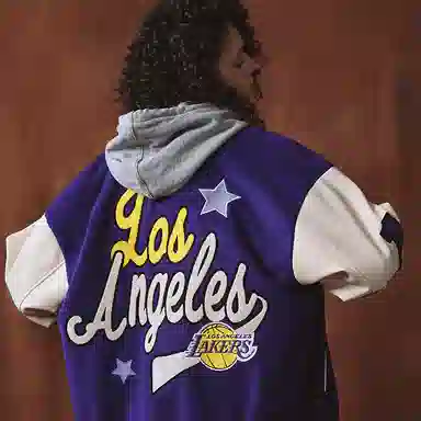 Starter Lakers Retro Varsity Jacket