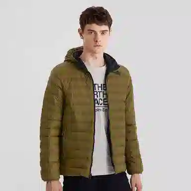 The North Face Reversible Down Jacket Olive