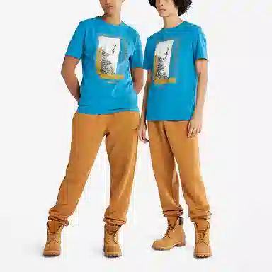 Timberland Wheat Logo Sweatpants