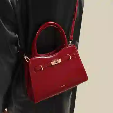 Miaodi 2024 Kelly Bag Medium Red