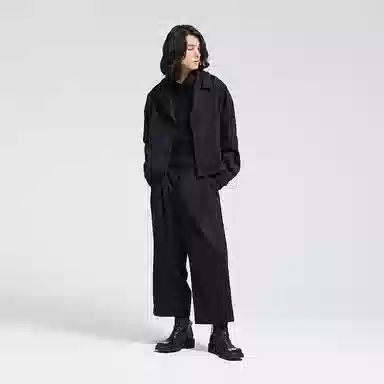 幻象者 原创设计限量定制手工鞋方头高帮真皮拉链马丁靴 男女同款 黑色