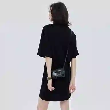 SOON FLOWER Black Dress
