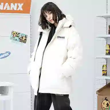 GENANX Angel Wings Down Jacket