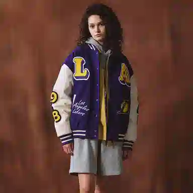 Starter Lakers Retro Varsity Jacket