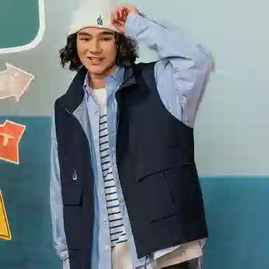 nautica white sail SS23