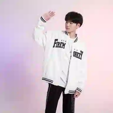 FireMonkey Reversible Cartoon Checkered Jacket