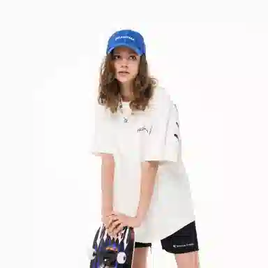 HARSH AND CRUEL Logo Handwritten Loose T-Shirt