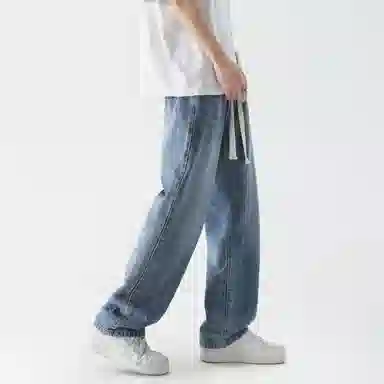 BRNR Basic Washed Loose Jeans