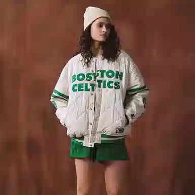 STARTER x NBA Celtics Varsity Jacket
