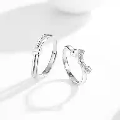 Clarkia S925 Bow Ring