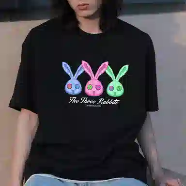 HALEBOSS Rabbit Series T-Shirt