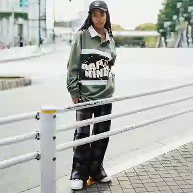 Aape x 9090 NINETY NINETY FW22 Polo