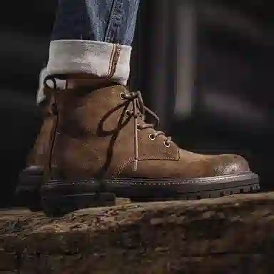 MADEN Martin Boots Brown