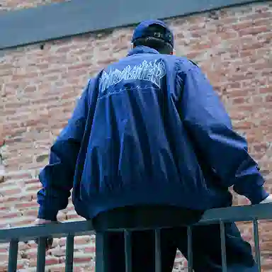 Thrasher Purple Flame Jacket