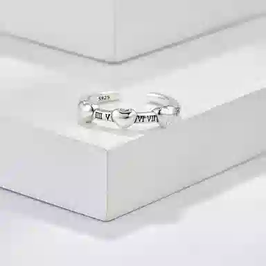 L’Estate Felice L Series LF Roman Numeral Ring