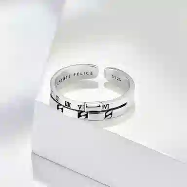 L’Estate Felice L Series LF Roman Numeral Ring