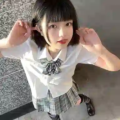 东鲸岁时记 纯色制服短袖衬衫 女款 白色