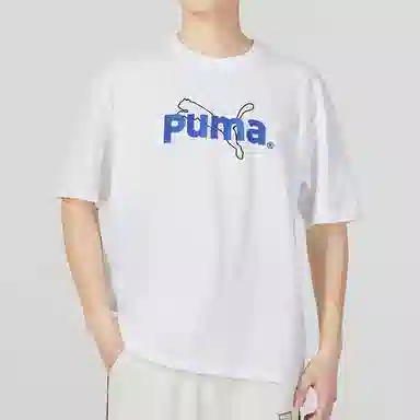 PUMA TEAM Graphic Tee LogoT