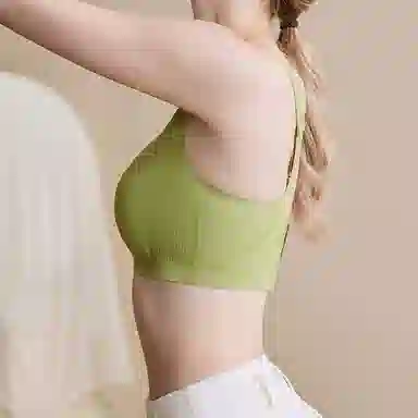 内在密码 纯色无痕聚拢防下垂调整型无钢圈美背文胸