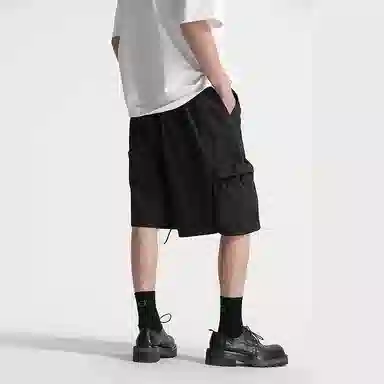 Huanshang Casual Shorts Black