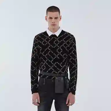David Naman Sweater Black