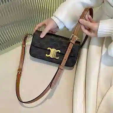 奢护匠心坊 凯旋门 延长皮肩带可调节改造腋下加长配件 超纤 豆腐包包包带 女款 棕色/黑色