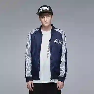 Guuka Bomber Jacket Navy