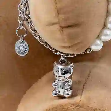 Xotic Bear Split-Pearl Bracelet