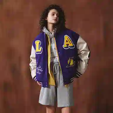 Starter Lakers Retro Varsity Jacket