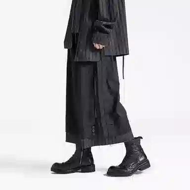Huànxiàngzhě Samurai Pants Black