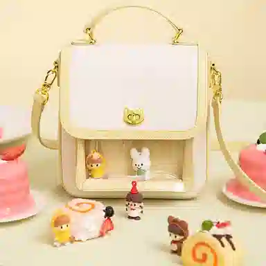 JUST STAR Cambridge Bag Milk White